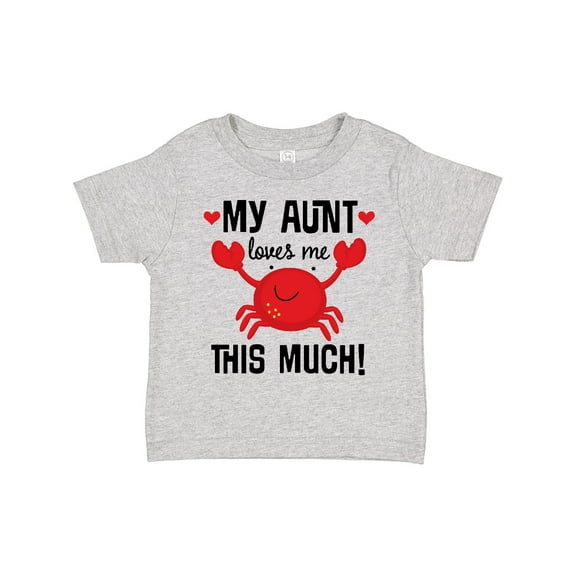 Inktastic My Aunt Loves Me Nephew Boys or Girls Toddler T-Shirt