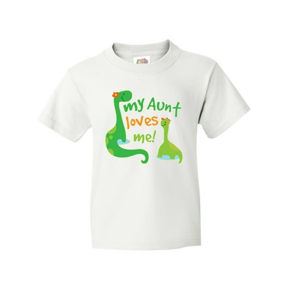 Inktastic My Aunt Loves Me Nephew Youth T-Shirt