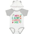 thumbnail image 1 of Inktastic My Aunt Loves Me Niece Boys or Girls Baby Bodysuit, 1 of 5
