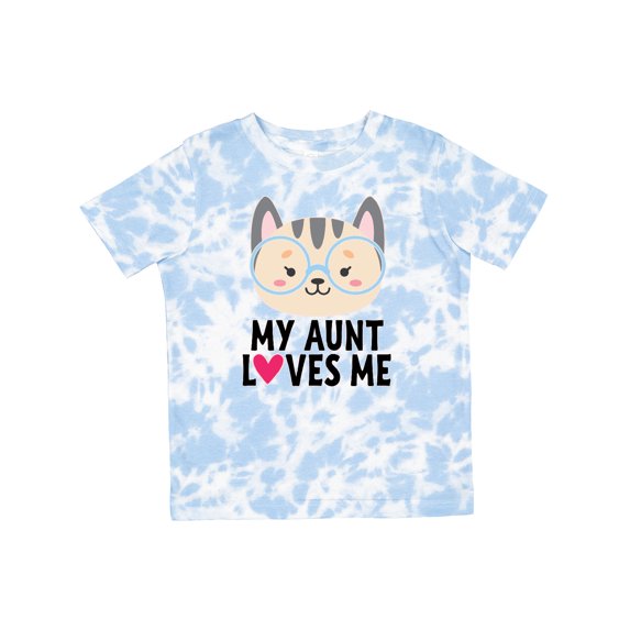 Inktastic My Aunt Loves Me Niece Cat Girls Toddler T-Shirt