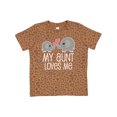 thumbnail image 1 of Inktastic My Aunt Loves Me Niece Nephew Elephant Gift Toddler Boy or Toddler Girl T-Shirt, 1 of 4