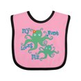 thumbnail image 1 of Inktastic My Aunt Loves Me Octopus Boys or Girls Baby Bib, 1 of 4