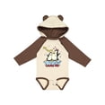 thumbnail image 1 of Inktastic My Aunt Loves Me Penguin Boys or Girls Long Sleeve Baby Bodysuit, 1 of 5