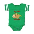 thumbnail image 1 of Inktastic My Aunt Loves Me Sloth Boys or Girls Baby Bodysuit, 1 of 5