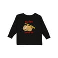 thumbnail image 1 of Inktastic My Aunt Loves Me Sloth Boys or Girls Long Sleeve Toddler T-Shirt, 1 of 5