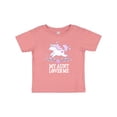 thumbnail image 1 of Inktastic My Aunt Loves Me Unicorn Girls Baby T-Shirt, 1 of 5