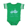 thumbnail image 1 of Inktastic My Aunt Loves Me Whale Boys or Girls Baby Bodysuit, 1 of 5