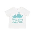 thumbnail image 1 of Inktastic My Aunt Loves Me Whale Boys or Girls Toddler T-Shirt, 1 of 5