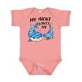 thumbnail image 1 of Inktastic My Aunt Loves Me Whale Shark Boys or Girls Baby Bodysuit, 1 of 5