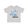 thumbnail image 1 of Inktastic My Aunt Loves Me with Cute Sharks Boys or Girls Baby T-Shirt, 1 of 5