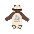thumbnail image 1 of Inktastic My Aunt Loves me to the Moon and Back Elephant Family Boys or Girls Long Sleeve Baby Bodysuit, 1 of 5