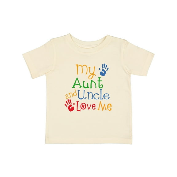 Inktastic My Aunt and Uncle Love Me Boys or Girls Baby T-Shirt