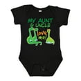 thumbnail image 1 of Inktastic My Aunt and Uncle Love Me Dinosaur Boys Baby Bodysuit, 1 of 5