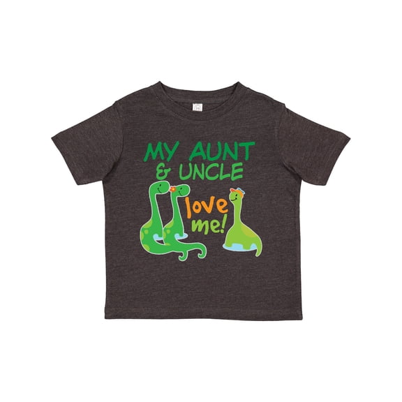Inktastic My Aunt and Uncle Love Me Dinosaur Boys Toddler T-Shirt