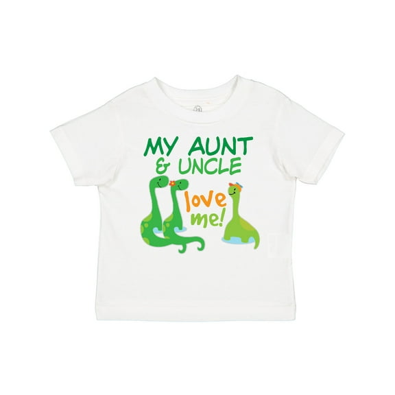 Inktastic My Aunt and Uncle Love Me Dinosaur Boys Toddler T-Shirt