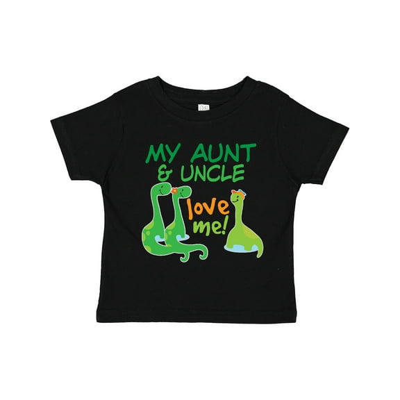 Inktastic My Aunt and Uncle Love Me Dinosaur Boys Toddler T-Shirt