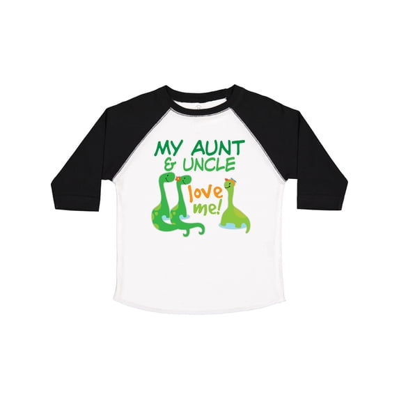 Inktastic My Aunt and Uncle Love Me Dinosaur Boys Toddler T-Shirt