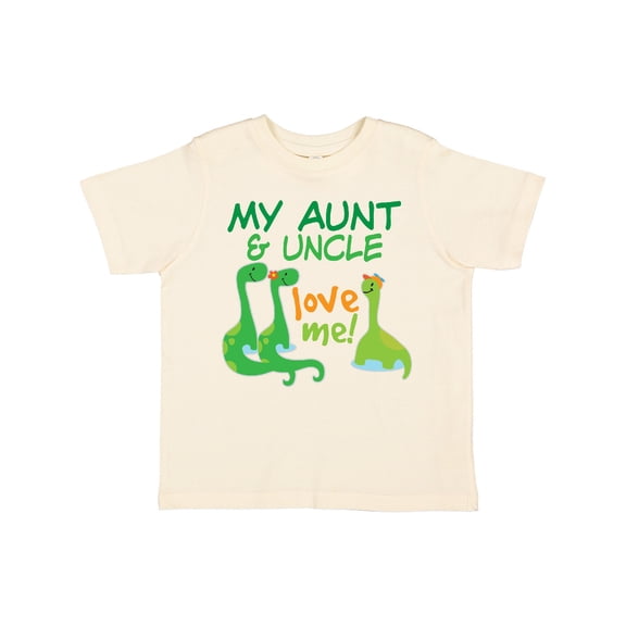 Inktastic My Aunt and Uncle Love Me Dinosaur Boys Toddler T-Shirt