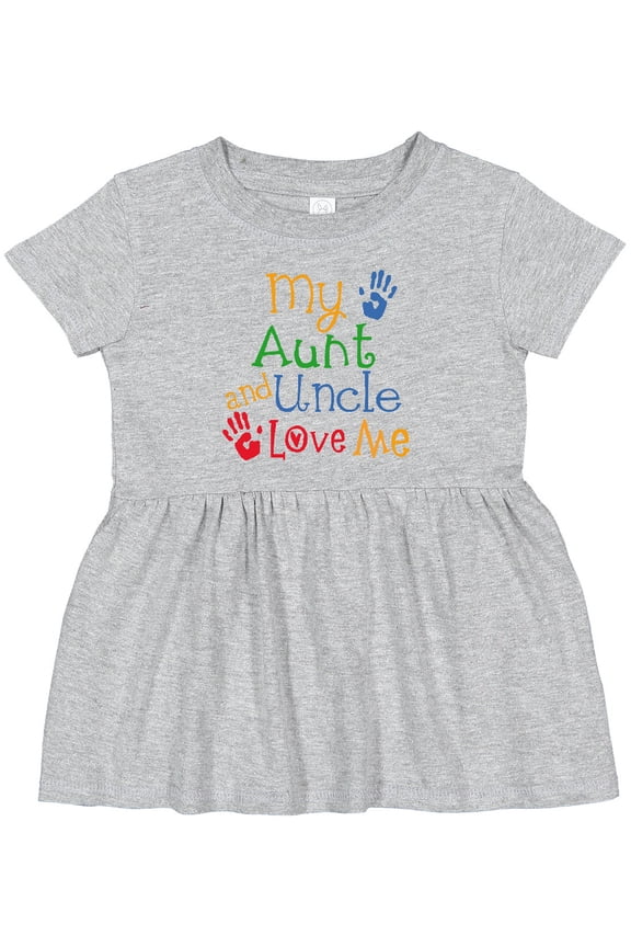 My Aunt and Uncle Love Me Girls Baby Dress