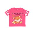 thumbnail image 1 of Inktastic My Aunt and Uncle Love Me Little Fox Boys or Girls Toddler T-Shirt, 1 of 5