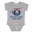 thumbnail image 1 of Inktastic My Aunt and Uncle Love Me Nephew Bear Boys Baby Bodysuit, 1 of 5