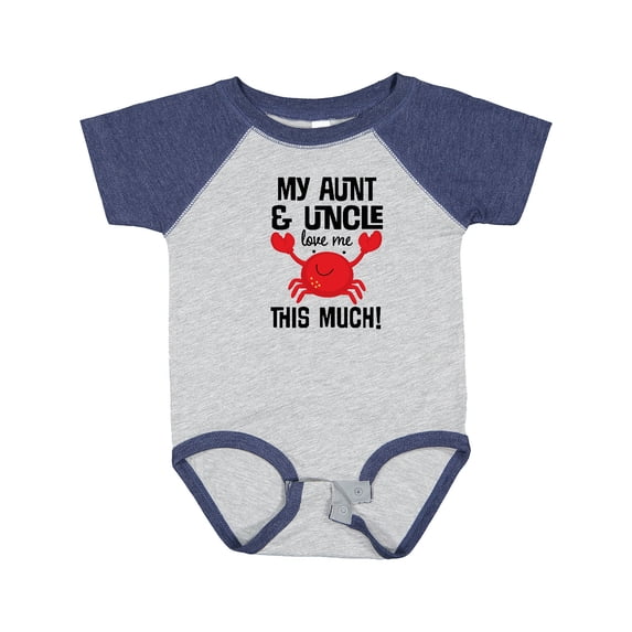 Inktastic My Aunt and Uncle Love Me Nephew Boys or Girls Baby Bodysuit