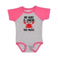 thumbnail image 1 of Inktastic My Aunt and Uncle Love Me Nephew Boys or Girls Baby Bodysuit, 1 of 5