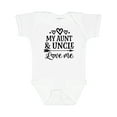 thumbnail image 1 of Inktastic My Aunt and Uncle Love Me Niece Boys or Girls Baby Bodysuit, 1 of 5