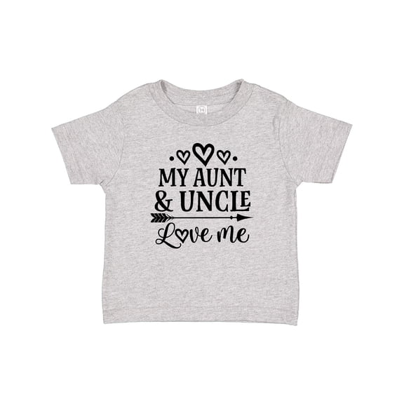 Inktastic My Aunt and Uncle Love Me Niece Boys or Girls Baby T-Shirt