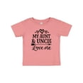 thumbnail image 1 of Inktastic My Aunt and Uncle Love Me Niece Boys or Girls Baby T-Shirt, 1 of 5