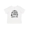 thumbnail image 1 of Inktastic My Aunt and Uncle Love Me Niece Boys or Girls Baby T-Shirt, 1 of 5