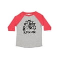 thumbnail image 1 of Inktastic My Aunt and Uncle Love Me Niece Boys or Girls Toddler T-Shirt, 1 of 5