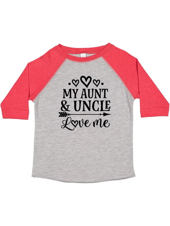 My Aunt and Uncle Love Me Niece Boys or Girls Toddler T-Shirt