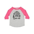 thumbnail image 1 of Inktastic My Aunt and Uncle Love Me Niece Boys or Girls Toddler T-Shirt, 1 of 5