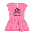 thumbnail image 1 of Inktastic My Aunt and Uncle Love Me Niece Gift Baby Girl Dress, 1 of 4