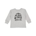 thumbnail image 1 of Inktastic My Aunt and Uncle Love Me Niece Gift Boys or Girls Long Sleeve Toddler T-Shirt, 1 of 5