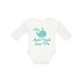thumbnail image 1 of Inktastic My Aunt and Uncle Love Me Whale Boys or Girls Long Sleeve Baby Bodysuit, 1 of 5