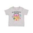 thumbnail image 1 of Inktastic My Aunt and Uncle Love Me with Cute Kitten and Flowers Boys or Girls Baby T-Shirt, 1 of 5