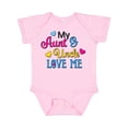 thumbnail image 1 of Inktastic My Aunt and Uncle Love Me with Hearts Boys or Girls Baby Bodysuit, 1 of 5