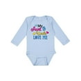 thumbnail image 1 of Inktastic My Aunt and Uncle Love Me with Hearts Boys or Girls Long Sleeve Baby Bodysuit, 1 of 5