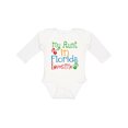 thumbnail image 1 of Inktastic My Aunt in Florida Loves Me Boys or Girls Long Sleeve Baby Bodysuit, 1 of 5