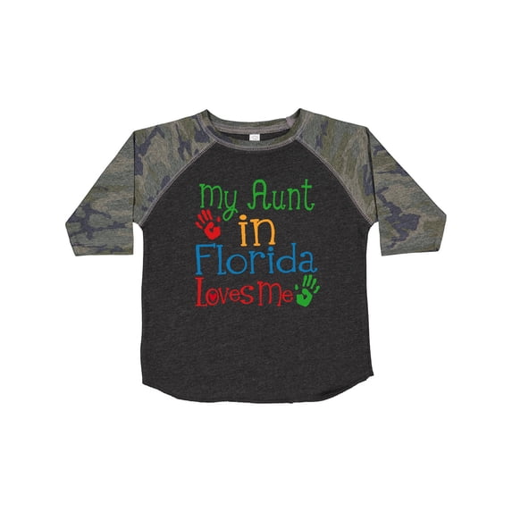Inktastic My Aunt in Florida Loves Me Boys or Girls Toddler T-Shirt