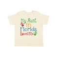thumbnail image 1 of Inktastic My Aunt in Florida Loves Me Boys or Girls Toddler T-Shirt, 1 of 5