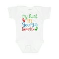 thumbnail image 1 of Inktastic My Aunt in Georgia Loves Me Boys or Girls Baby Bodysuit, 1 of 5