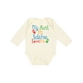 thumbnail image 1 of Inktastic My Aunt in Idaho Loves Me Boys or Girls Long Sleeve Baby Bodysuit, 1 of 5