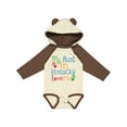 thumbnail image 1 of Inktastic My Aunt in Kentucky Loves Me Boys or Girls Long Sleeve Baby Bodysuit, 1 of 5