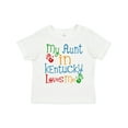 thumbnail image 1 of Inktastic My Aunt in Kentucky Loves Me Boys or Girls Toddler T-Shirt, 1 of 5