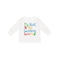 thumbnail image 1 of Inktastic My Aunt in Louisiana Loves Me Boys or Girls Long Sleeve Toddler T-Shirt, 1 of 5