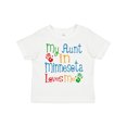 thumbnail image 1 of Inktastic My Aunt in Minnesota Loves Me Boys or Girls Toddler T-Shirt, 1 of 5