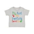 thumbnail image 1 of Inktastic My Aunt in Montana Loves Me Boys or Girls Toddler T-Shirt, 1 of 5